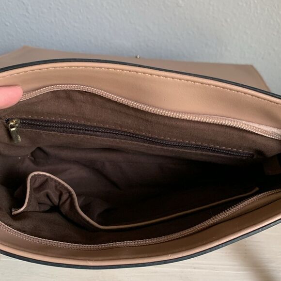 Beige Floral Crossbody Bag - Picture 3 of 3